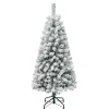 4.5 ft. Acacia Flocked Tree