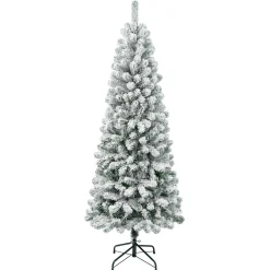 6 ft. Acacia Medium Flocked Tree
