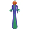 12 ft. Halloween Pumpkin Ghost Inflatable Decoration with LED lights