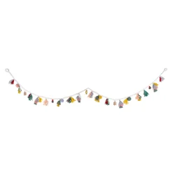 6 ft. HGTV Home Collection Multicolor Boho Garland