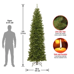 9 ft. North Valley Spruce Pencil Slim Tree