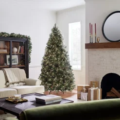 7.5 ft. Pre-Lit Carolina Pine Tree with 1000 Clear Lights