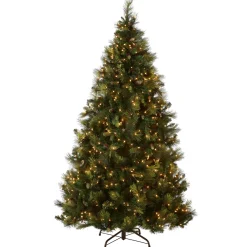 7.5 ft. Pre-Lit Carolina Pine Tree with 750 Clear Lights