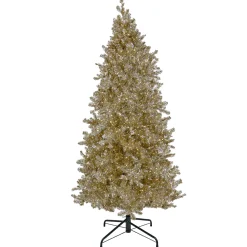 9 ft. Pre-Lit Christmas Platinum Metallic Tree