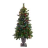 4 ft. Pre-Lit Crestwood Spruce Tree with Twinkly LED Lights