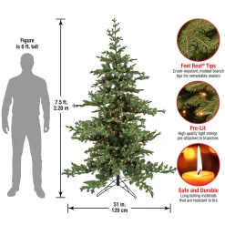 7.5 ft. Pre-Lit Decorator Tree