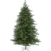 10 ft. Pre-Lit Douglas Fir Hinged Tree with Warm White LED Lights