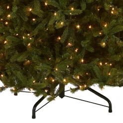 12 ft. Pre-Lit Downswept Douglas Fir Tree with Clear Lights