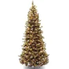 4 ft. Pre-Lit Downswept Douglas Fir Slim Tree