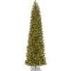 9 ft. Pre-Lit Downswept Douglas Fir Pencil Slim Tree with Clear Lights