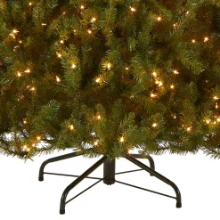 7.5 ft. Pre-Lit Dunhill Fir Hinged Tree with Clear Lights