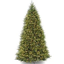 12 ft. Pre-Lit Dunhill Fir Tree with PowerConnect Dual Color LED Lights