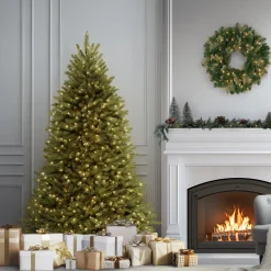 6.5 ft. Pre-Lit Dunhill Fir Tree with PowerConnect Clear Lights