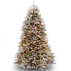 7 ft. Pre-Lit Dunhill Fir Tree with 700 Clear Lights