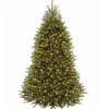 7.5 ft. Pre-Lit Dunhill Fir Tree with Clear Lights