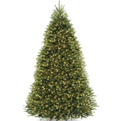 9 ft. Pre-Lit Dunhill Fir Tree with Clear Lights