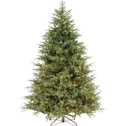 7.5 ft. Pre-Lit Fraser Grande Tree with Clear Lights