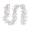 6 ft. Pre-Lit HGTV Home Collection Christmas by the Sea Coral Garland