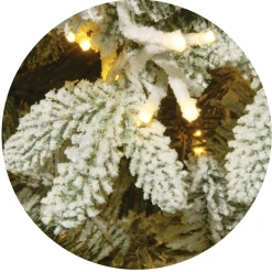 4 ft. Pre-Lit Iceland Fir Tree with Clear Lights