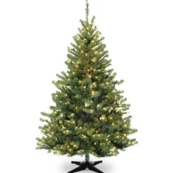 6 ft. Pre-Lit Kincaid Spruce Tree with Clear Lights