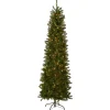 7.5 ft. Pre-Lit Kingswood Fir Pencil Tree with Clear Lights