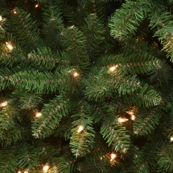 7.5 ft. Pre-Lit Kingswood Fir Pencil Tree with Clear Lights
