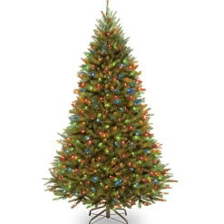 7.5 ft. Pre-Lit Kingswood Fir Tree with PowerConnect Dual Color LED Lights