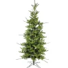 10 ft. Pre-Lit Lark Pine Feel Real Medium Tree with Warm White LED Rice Lights