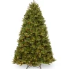 7.5 ft. Pre-lit Meadowlark Pencil Hinged Tree with Clear Lights