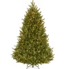 7.5 ft. Pre-Lit Natural Fraser Medium Fir Tree with Clear Lights