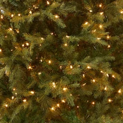 7.5 ft. Pre-Lit Nordic Spruce Slim Tree with Clear Lights