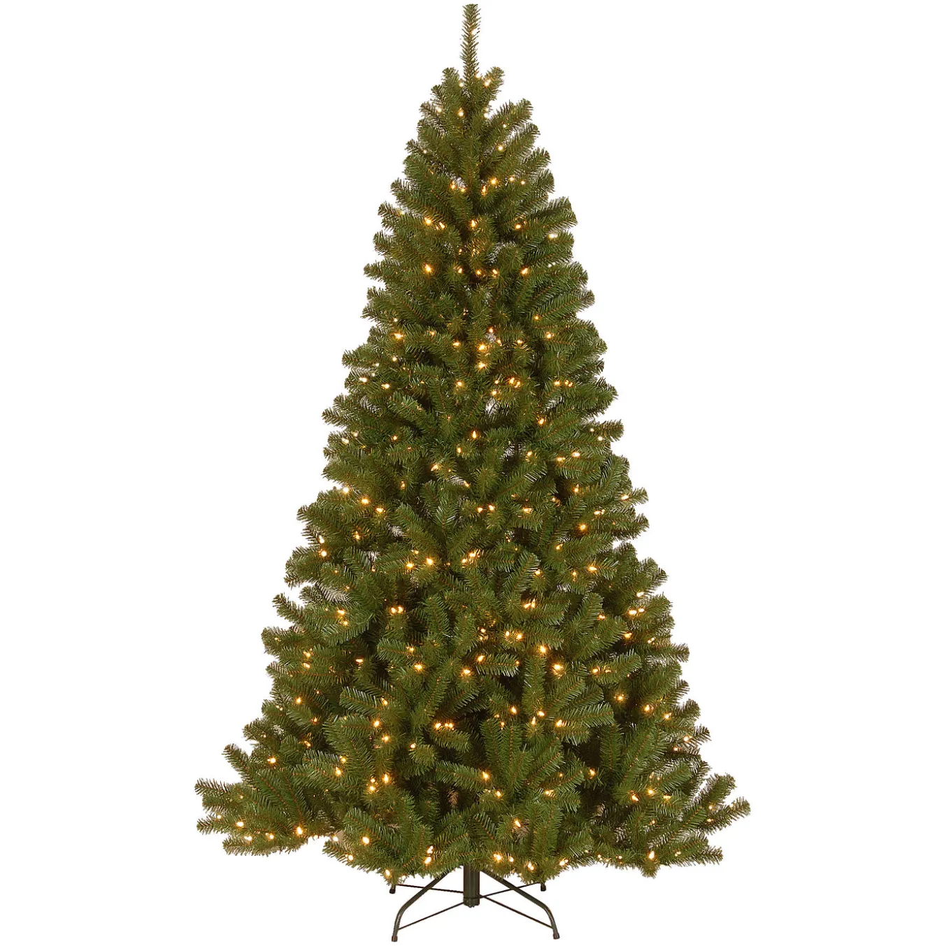 7.5 ft. Pre-Lit North Valley Spruce Tree with PowerConnect Light Parade LED Lights