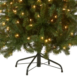 5 ft. Pre-Lit North Valley Spruce Tree with Clear Lights