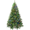 6 ft. Pre-Lit Sagamore Tree with Multi LED Lights