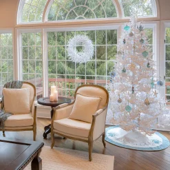 6.5 ft. Pre-Lit Sea Coral Tree with Warm White LED Lights