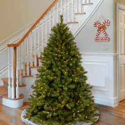 6 ft. Pre-Lit Winchester Pine Tree with Clear Lights