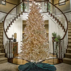 10 ft.Pre-Lit Christmas Platinum Tree