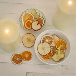 6 in. 250 Gram Mixed Potpourri- Red and Green Apples, Sliced Citrus