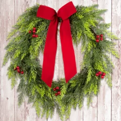 24 in. Christmas Classic Wreath
