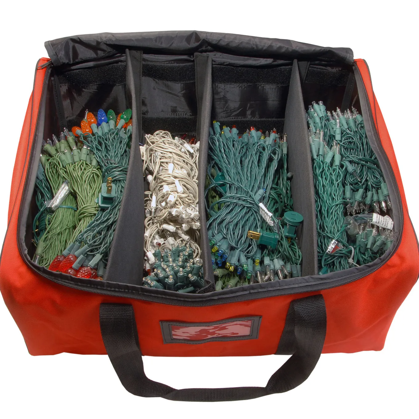 20 in. Christmas Light String Storage Bag