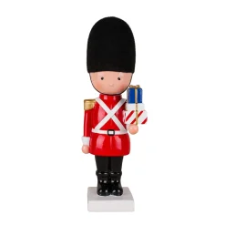 11 in. Christmas Soldier with Gifts