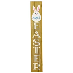 43 in. Easter Bunny Sign Porch Decoration
