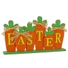 14 in. Easter Carrot Sign Table Decoration
