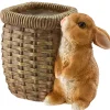 7 in. Easter Rabbit Flower Pot Decoration