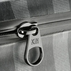 11 in. Easy Tote Soft Cooler Gray Striped