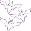 25 in. Halloween Bat Trio Lighted Sign Decoration with LED Lights