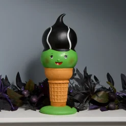 14 in. Halloween Frankenstein I-Scream Cone Tabletop Decoration