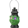 12 in. Halloween Green Frankenstein Lantern with LED Lights