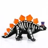 12 in. Halloween Stegosaurus Dinosaur Skeleton Tabletop Decoration