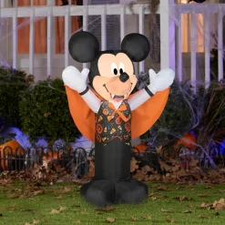 42 in. Halloween Vampire Mickey Mouse Inflatable Decoration